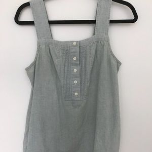 JCrew Chambray Tank Top